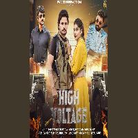 High Voltage Pardeep Boora Ft Pooja Hooda New Haryanvi Dj Song 2025 By Sandeep Surila,Anjli99 Poster